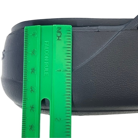 NWOT Crocs Monterey Diamante Blue Embellished Wedge Thong Sandals Size 11 - Picture 13 of 14